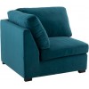 Fauteuil Coin Velours Vert