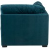 Fauteuil Coin Velours Vert