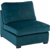 Fauteuil Milieu Velours Vert