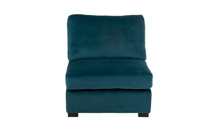 Fauteuil Milieu Velours Vert