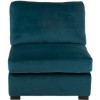 Fauteuil Milieu Velours Vert