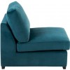 Fauteuil Milieu Velours Vert