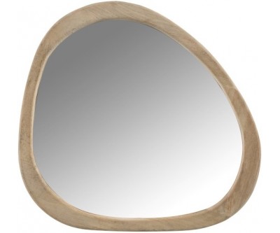 Miroir Irregulier Bois De Manguier Small