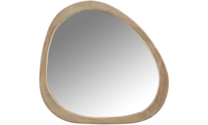 Miroir Irregulier Bois De Manguier Small