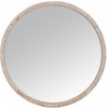 Miroir Rond Bois Naturel