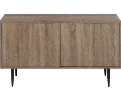 Commode 2 Portes Bois Naturel