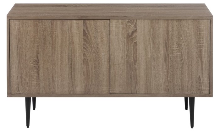 Commode 2 Portes Bois Naturel