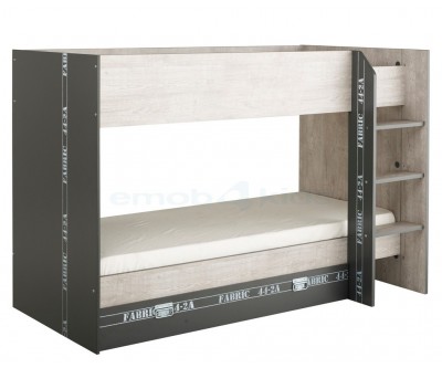 Lit superposé chambres pour garçons FANTO