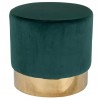 Pouf vert velvet Lilou