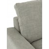 Fauteuil 2 Personnes Bouleau/Textile Blanc