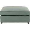 Pouf Velours Menthe