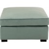 Pouf Velours Menthe