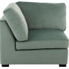 Fauteuil 2 Personnes Velours Menthe