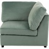 Fauteuil 2 Personnes Velours Menthe