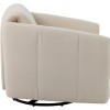 Fauteuil/Relax Tournant 1 Personne Lin Beige