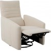 Fauteuil/Relax Tournant 1 Personne Lin Beige