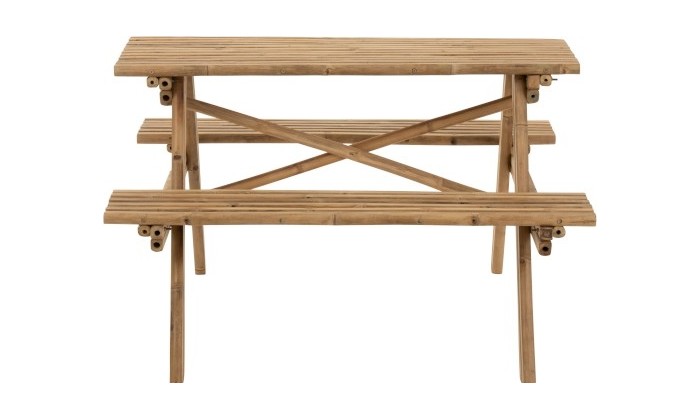 Banc Maroc Bois De Manguier Blanc Délavé
