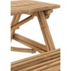 Banc Maroc Bois De Manguier Blanc Délavé