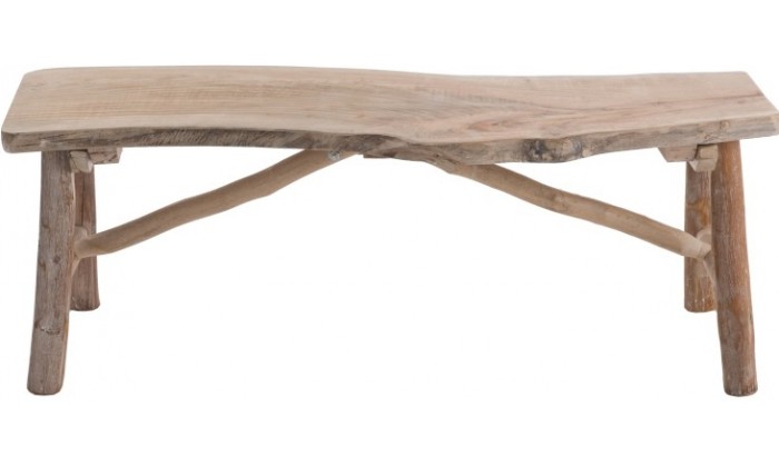 Banc Brut Bois Naturel