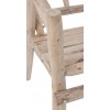 Banc Accoudoir Branches Bois Naturel