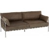 Chaise Cuir/Metal Vert/Noir