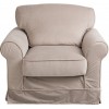 Fauteuil 1 Personne Textile Beige