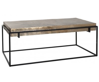 Table de salon champagne gold Calloway