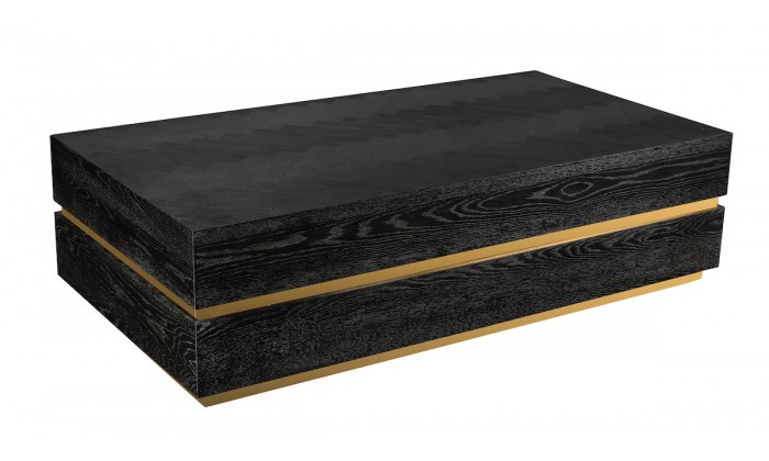 Table de salon Blackbone gold 150x80 (Block)