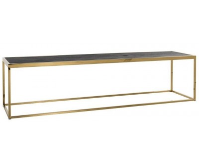 Table de salon Blackbone gold 160x40