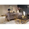 Table de salon Blackbone gold 160x40