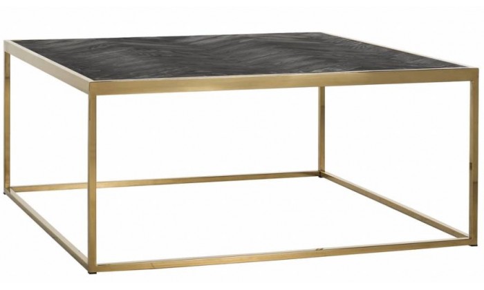 Table de salon Blackbone gold 160x40