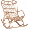 Fauteuil A Bascule Rotin Naturel