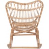 Fauteuil A Bascule Rotin Naturel