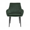 Chaise Chrissy Green Velvet