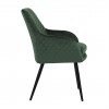 Chaise Chrissy Green Velvet