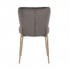 Chaise Odessa Stone / brushed gold