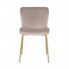 Chaise Odessa Khaki / brushed gold