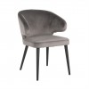 Chaise Indigo Stone velvet