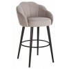 Tabouret Tulip Khaki velvet