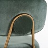 Bar stoel Tabouret Xenia Jade Velvet / Brushed Gold