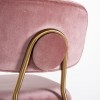 Bar stoel Tabouret Xenia Blush Velvet / Brushed Gold