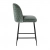 Bar stoel Tabouret Pullitzer Jade Velvet / noir