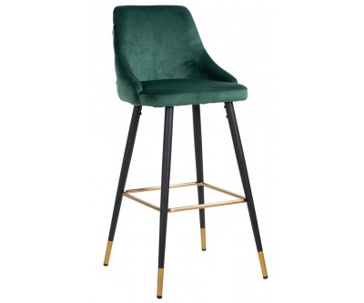 Bar stoel Tabouret Imani Green Velvet