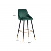 Bar stoel Tabouret Imani Green Velvet