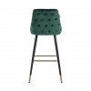 Bar stoel Tabouret Imani Green Velvet