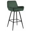 Tabouret Linsey pivotant Green Velvet