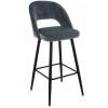 Barstoel Chaise de bar Tabouret Luna Antraciet