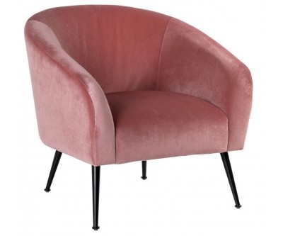 Fauteuil Inova Blush Velvet / black