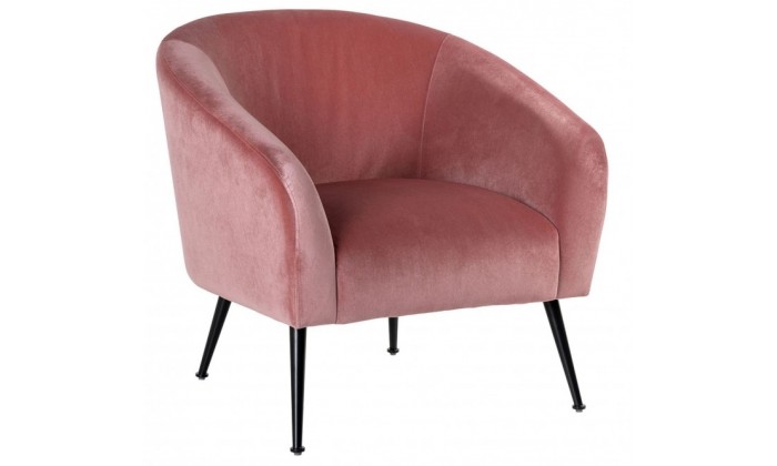 Fauteuil Inova Blush Velvet / black