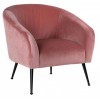 Fauteuil Inova Blush Velvet / black